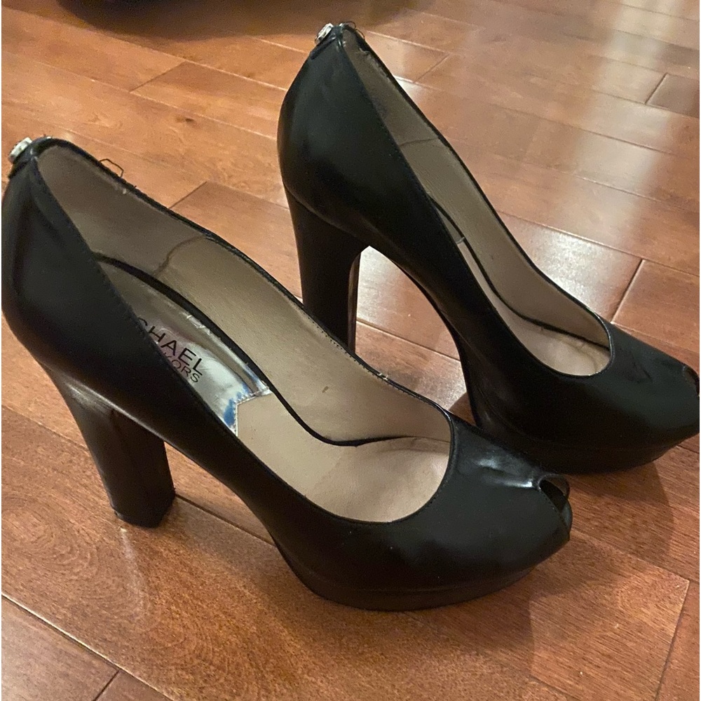 Beautiful MK Black Heels
